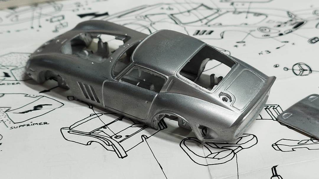 d*7様 Ferrari 250 GTO 62 プラモデル