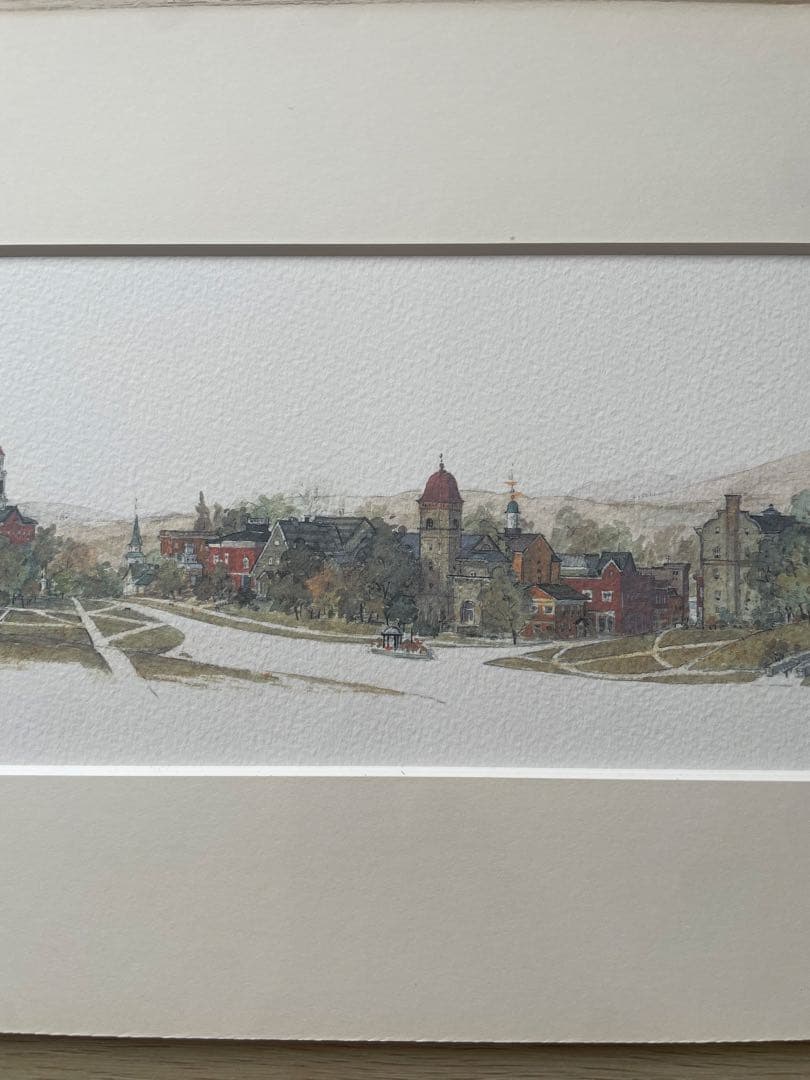 レオナルドウェーバー ウィリアムズタウン リトグラフEdition251/350