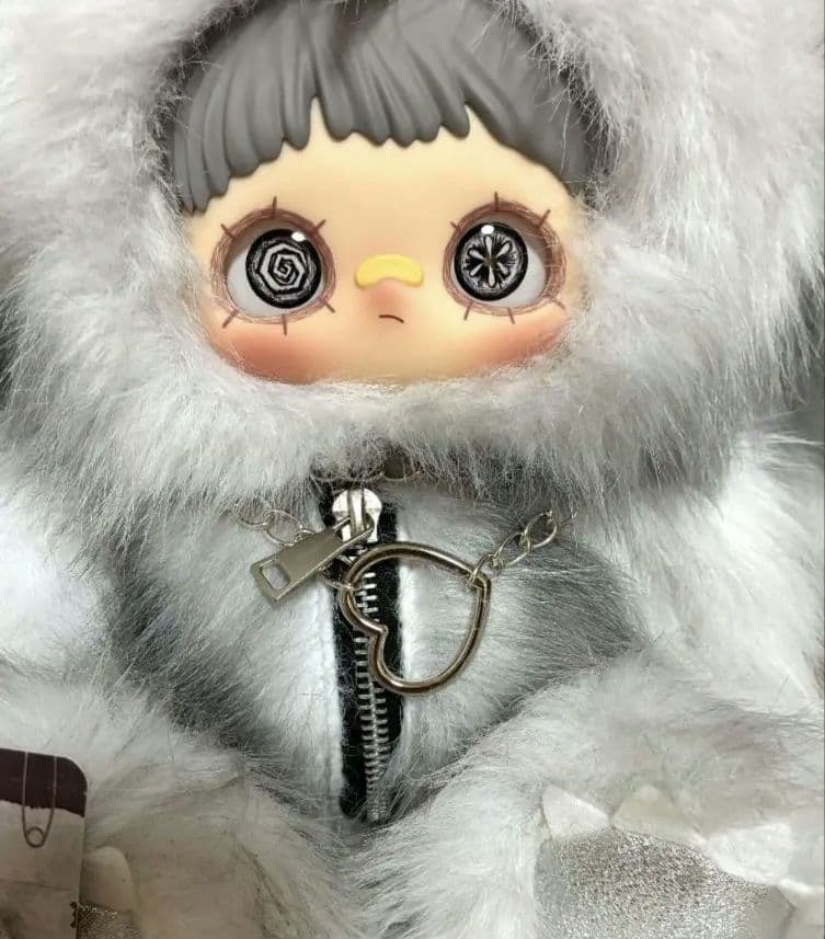 Maymei ♡霉霉 反逆ぬいぐるみシリーズ 400％ ホワイト★バッグリュック