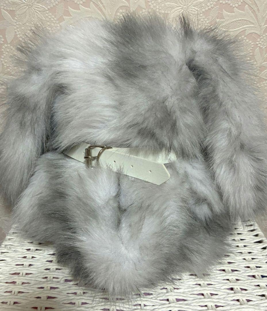 Maymei ♡霉霉 反逆ぬいぐるみシリーズ 400％ ホワイト★バッグリュック