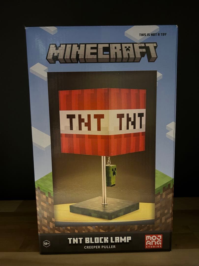 マイクラTNTテーブルランプ公式ライセンス商品　新品未開封