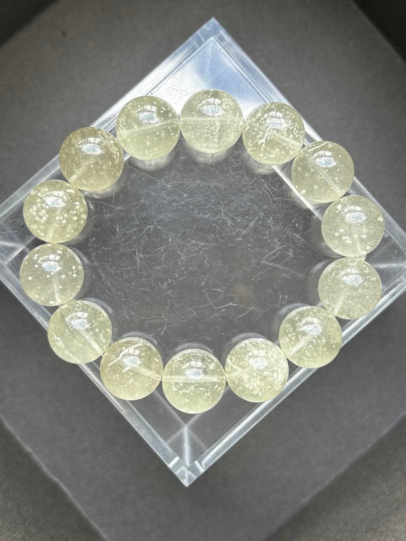 Ne35k◾️リビアングラス　ブレスレット