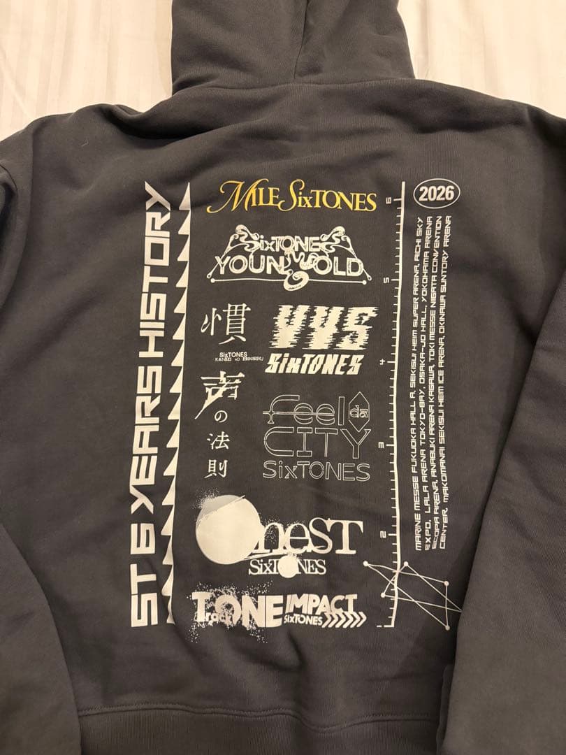 MILESixTONESパーカー 2026 SixTONES