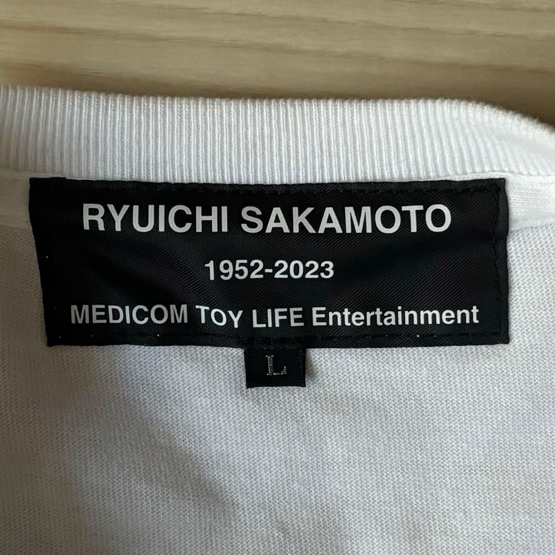 坂本龍一 「B-2 UNIT」 Tシャツ　Lサイズ 音を視る 時を聴く展