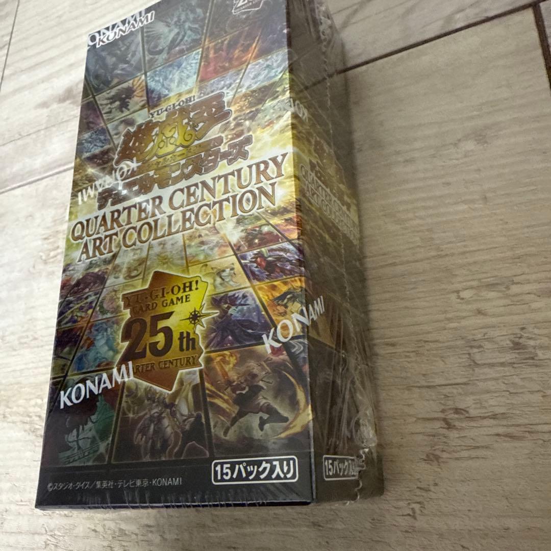 遊戯王OCG クォーターセンチュリーアートコレクション 6BOX シュリンク付き