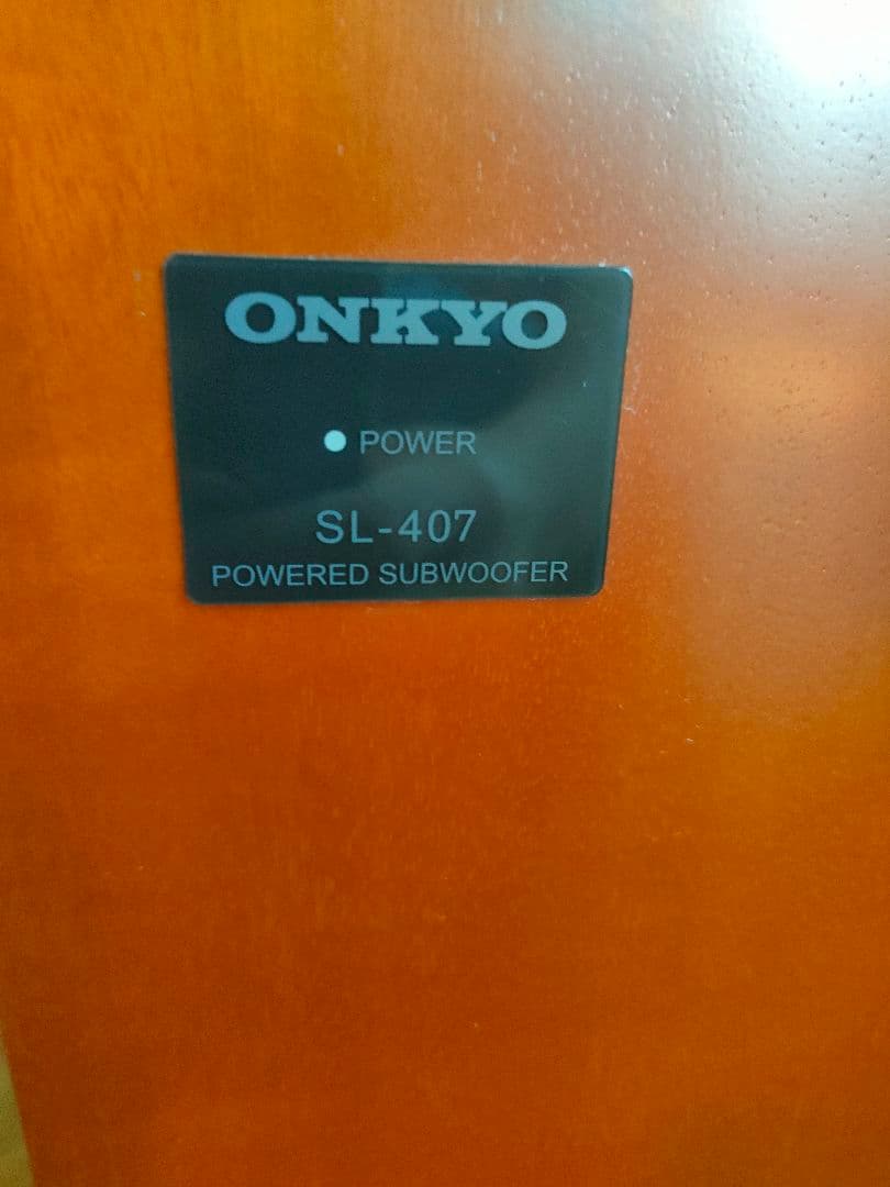 オンキョー　パワードサブウーハー　ONKYO SL-407