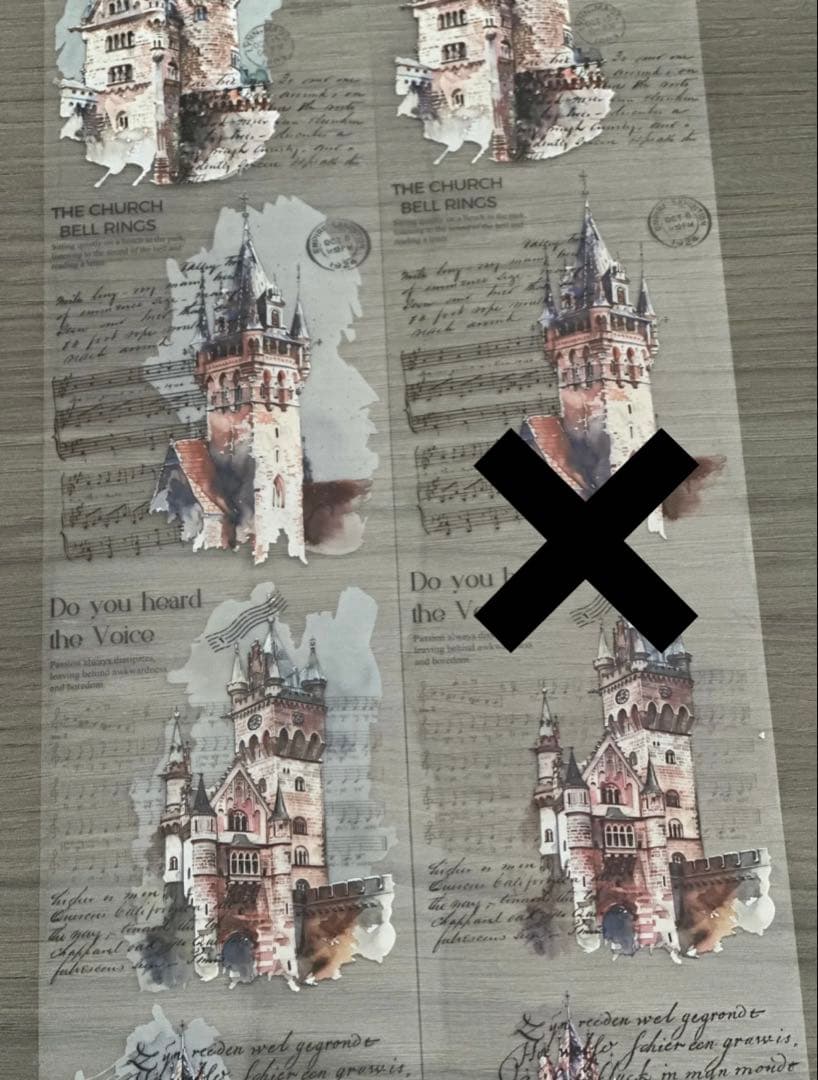 ⭐️SALE⭐️如你所愿文创《梦中之境》海外マスキングテープ　マステ 【2626】