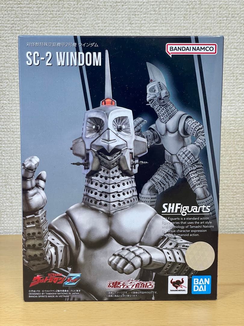 【美品】SHFiguarts ウインダム 対怪獣特殊空挺機甲2号機フィギュアーツ