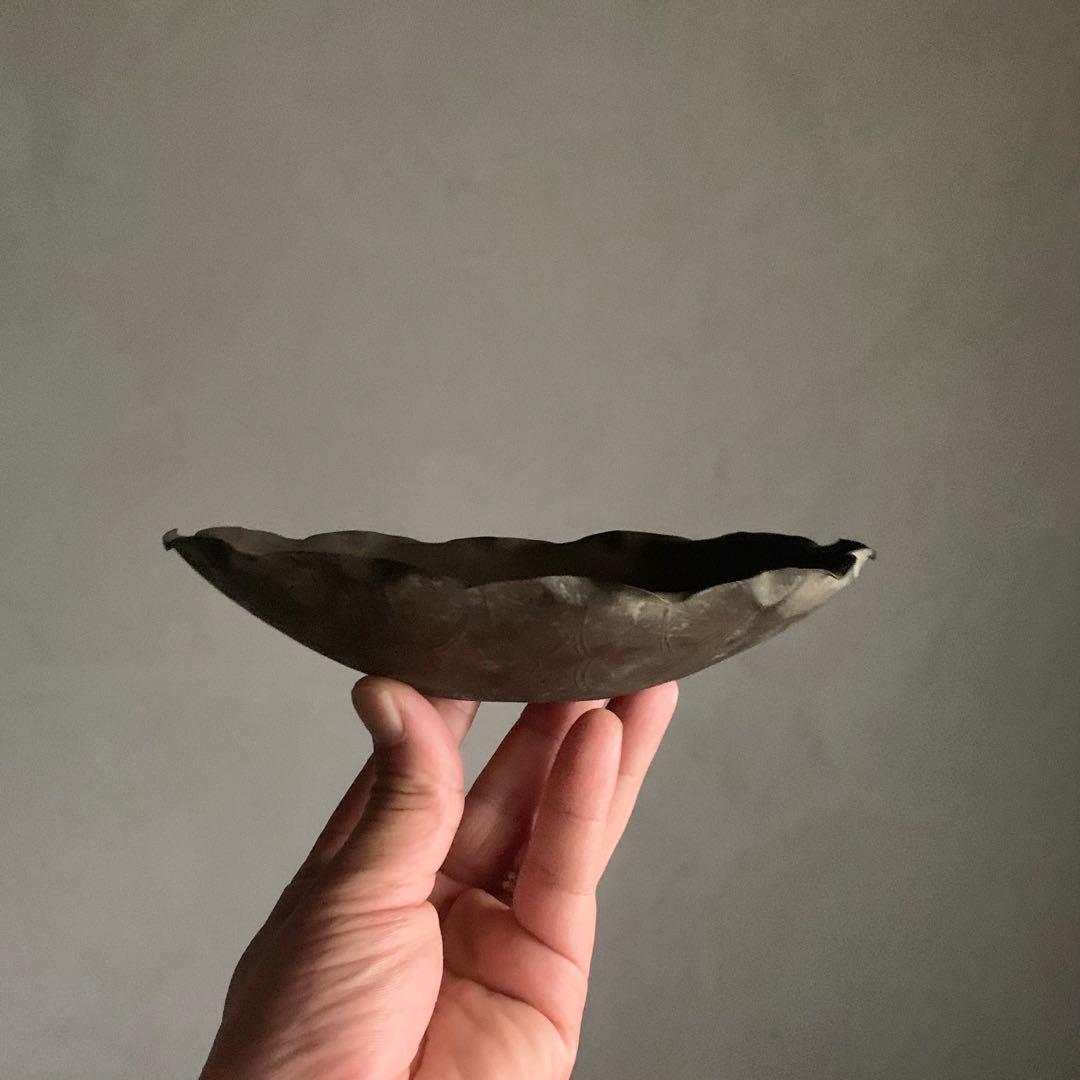 古銅 常花残欠 蓮花 仏教美術 古美術 古道具 アンティーク 江戸時代 オブジェ