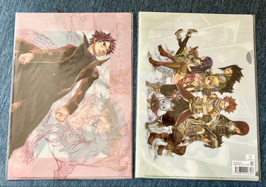フェアリーテイル　クリアファイル　セット