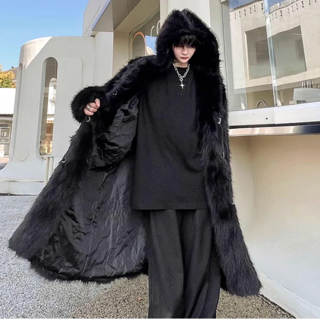 〜値引き中〜フードファーモードロングコート(otte)