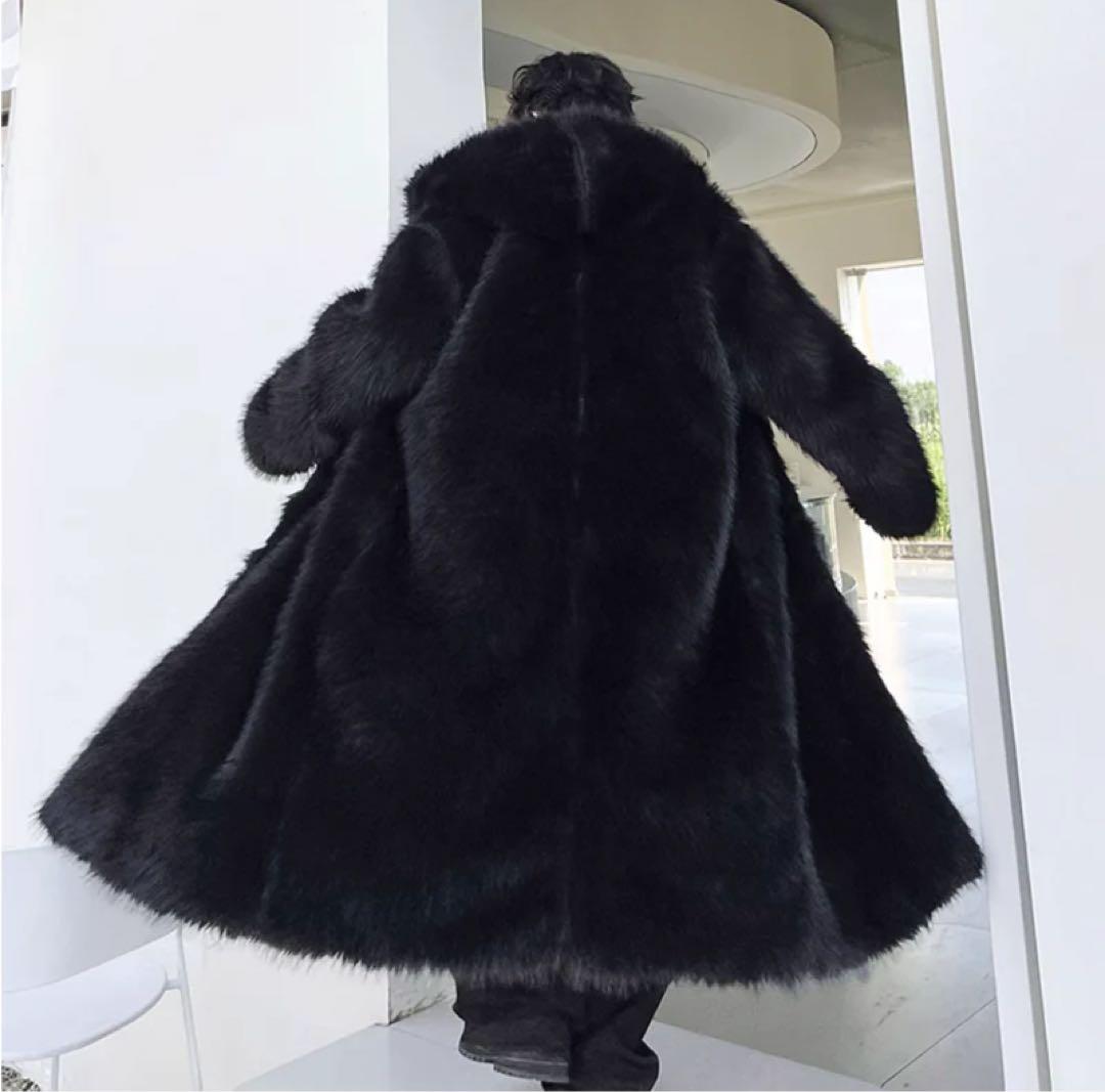 〜値引き中〜フードファーモードロングコート(otte)