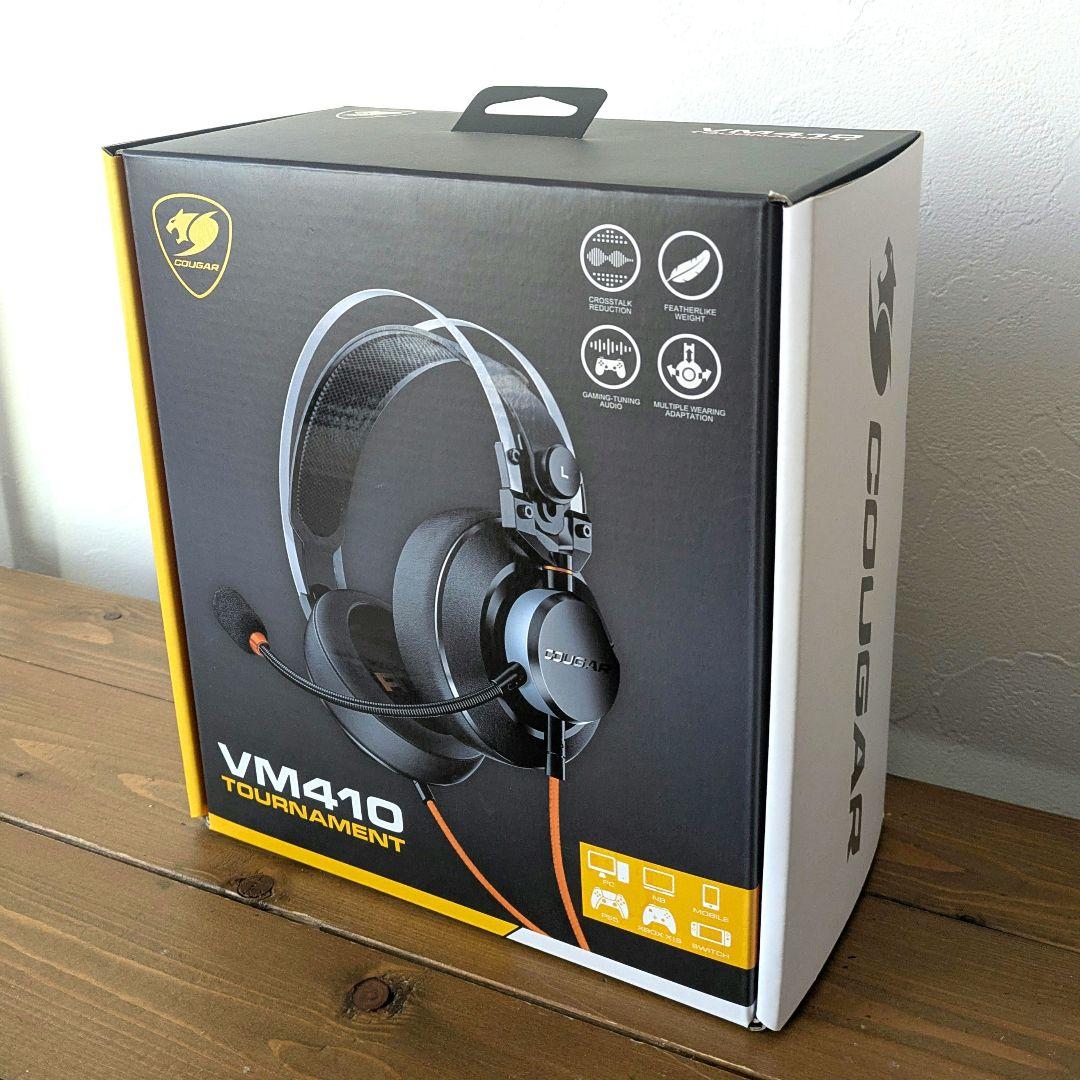 COUGAR VM410 ゲーミングヘッドセット ノイズキャンセリングマイク