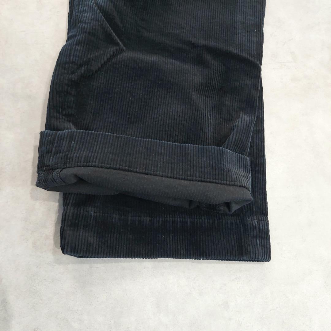 ポロ ラルフローレン W32 ポロチノ コーデュロイパンツ 古着 黒 16196