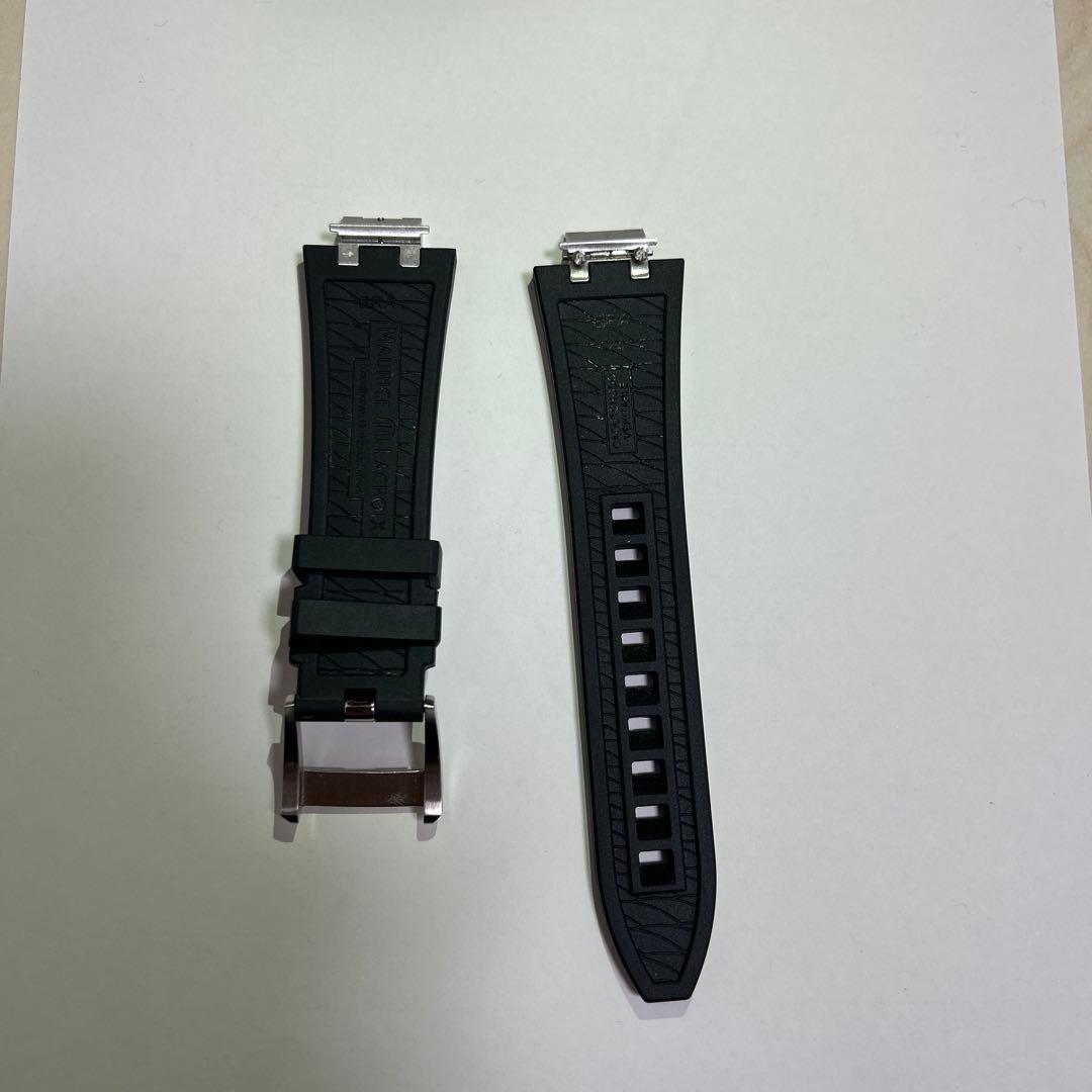 モーリスラクロア　ラバーベルト ブラック　39mm用