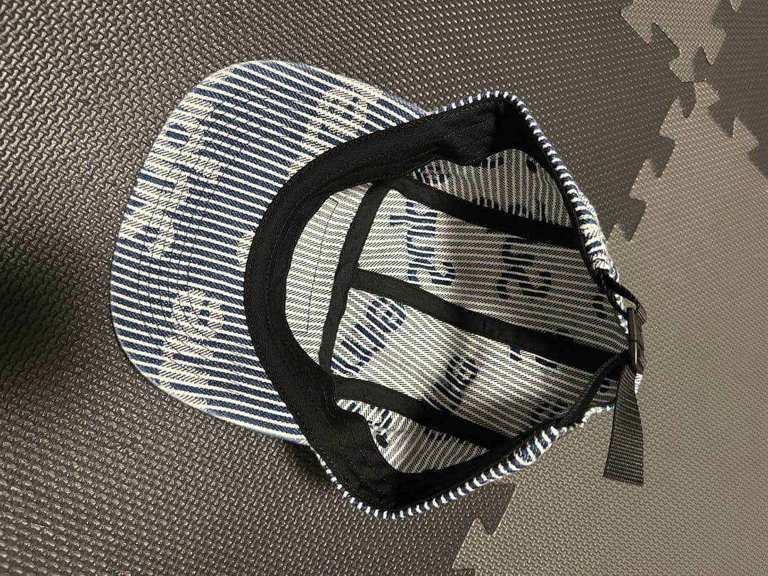 帽子 Supreme Denim Camp Cap \"Stripe\"