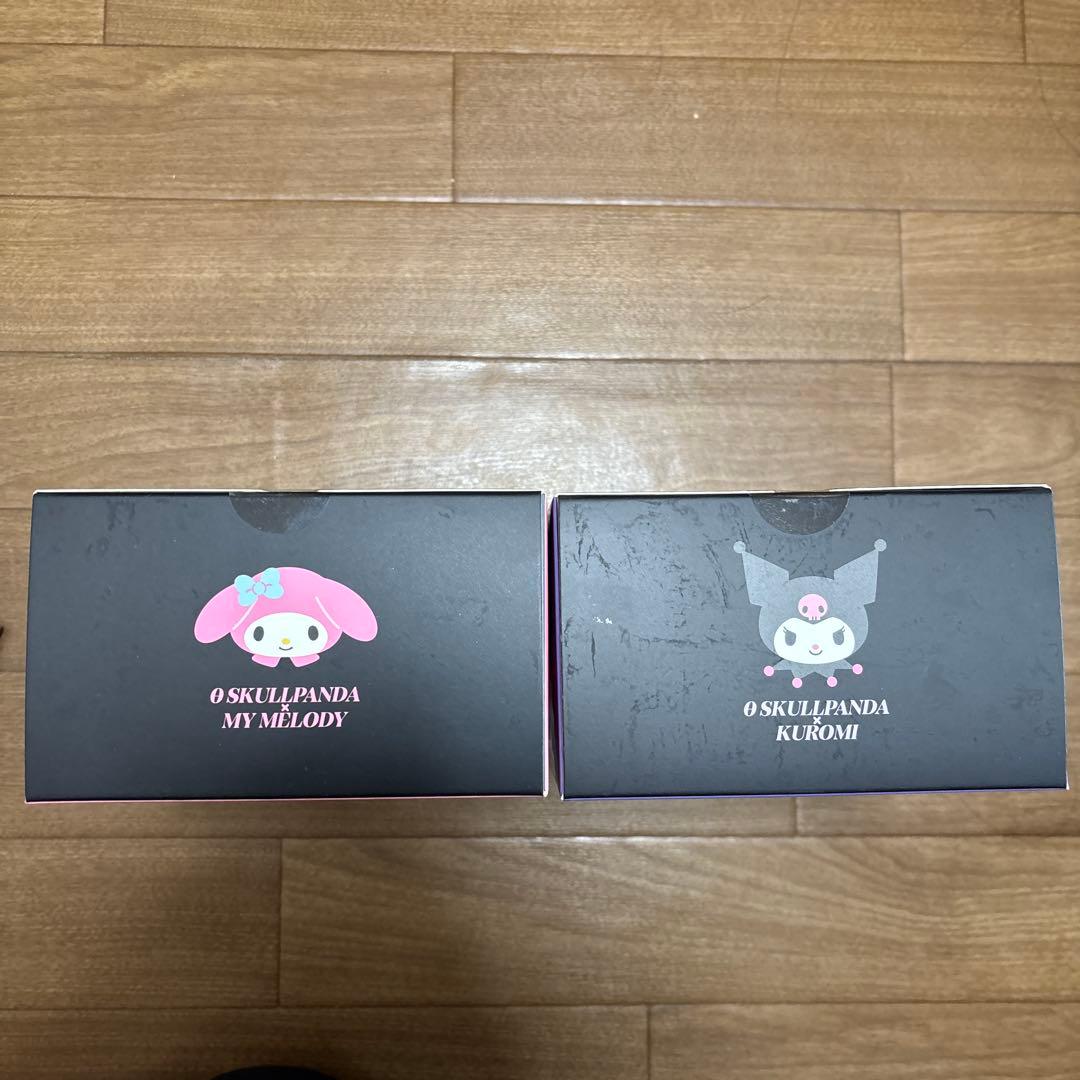 【未開封】MY MELODY x SKULLPANDA & KUROMI セット