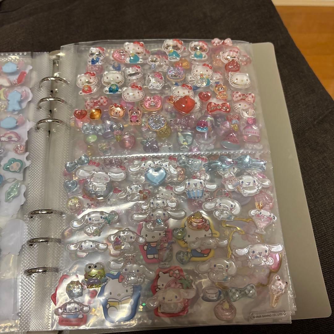 シール帳 完成品