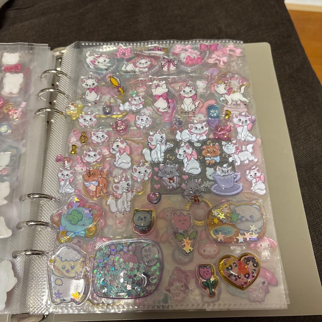 シール帳 完成品