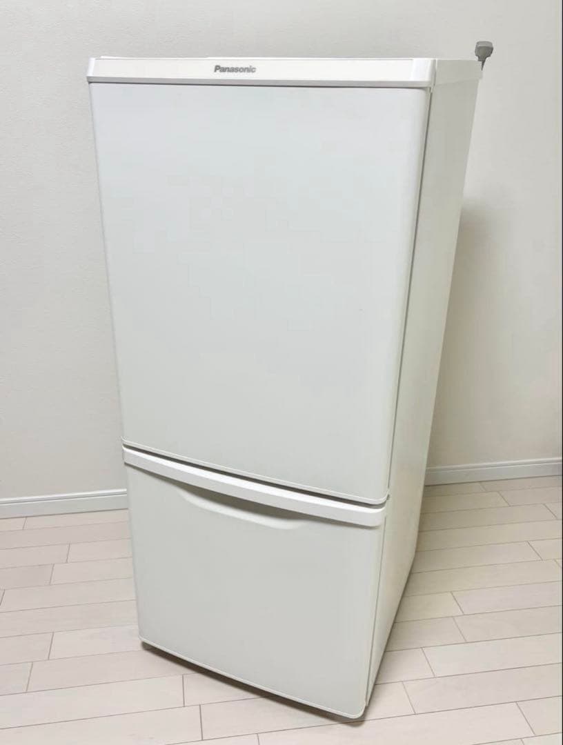 【中古】パナソニック NR-B14BW-W 冷凍冷蔵庫 2018年製