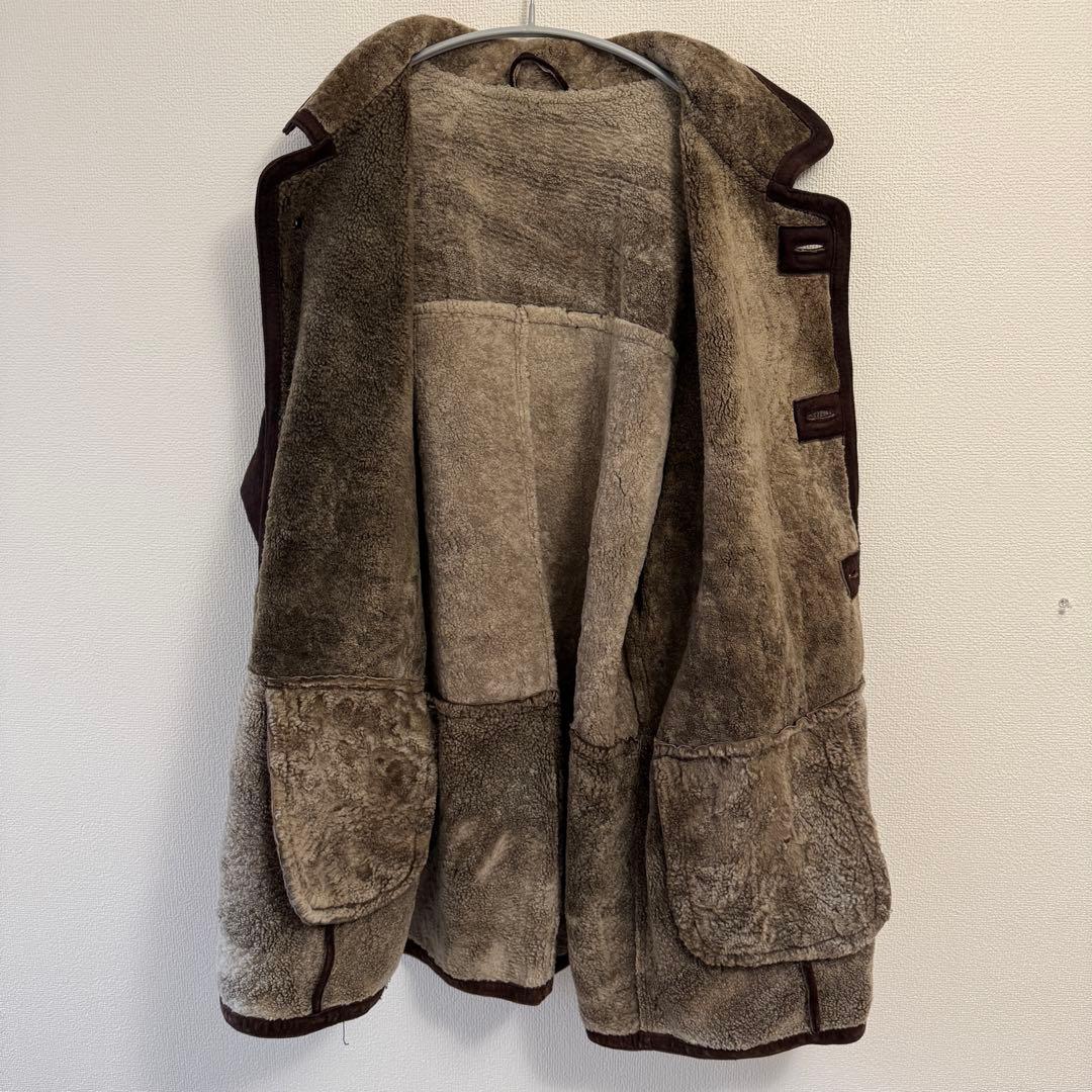 ムートン ブラウン シープ？ ショートコート