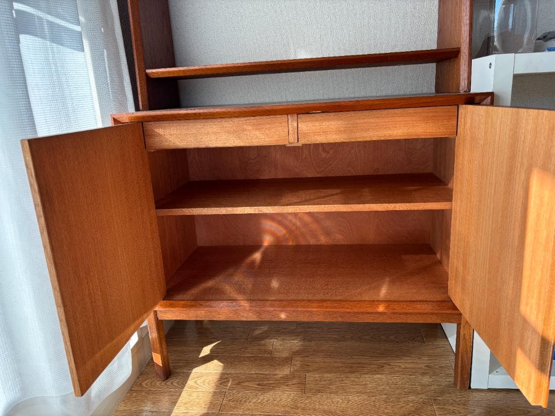 デンマーク ヴィンテージ オープンキャビネット　引き取り割引あり