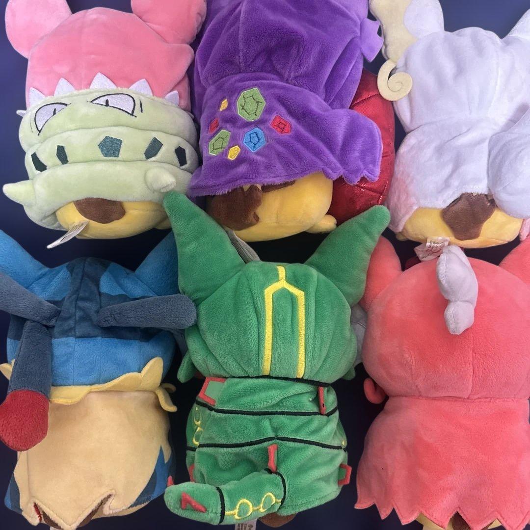 ピカチュウ ぬいぐるみ ポンチョ　10体セット