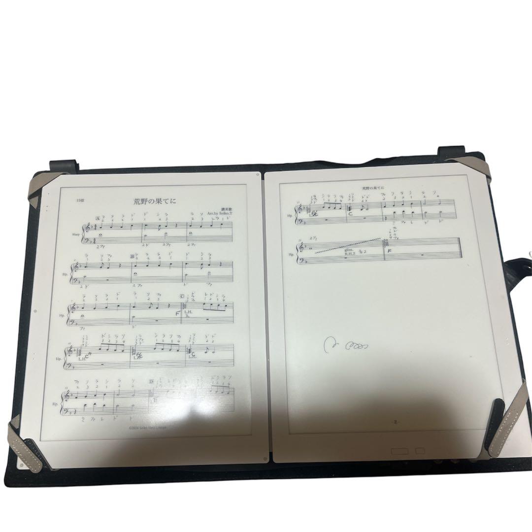 ア*ア様 GVIDO (グイド)2画面電子楽譜＆フットスイッチ　コーラスカバー付