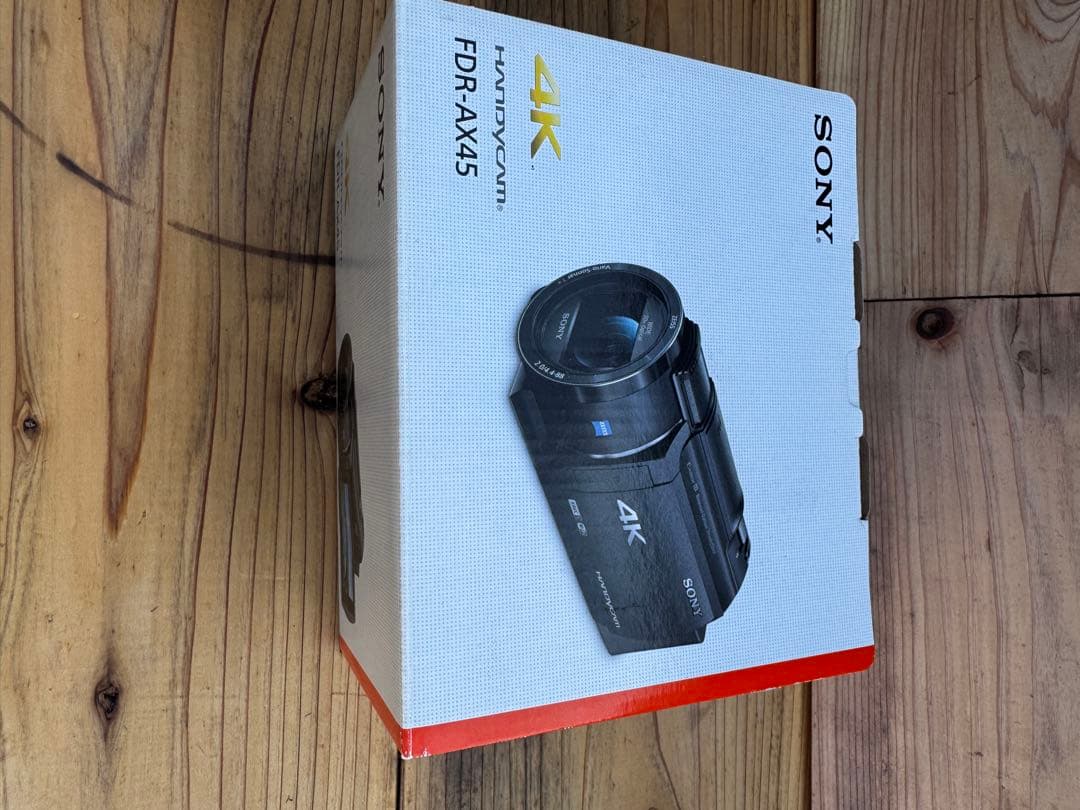 【ジャンク品】SONY FDR-AX45 本体＋純正バッテリー2個付き