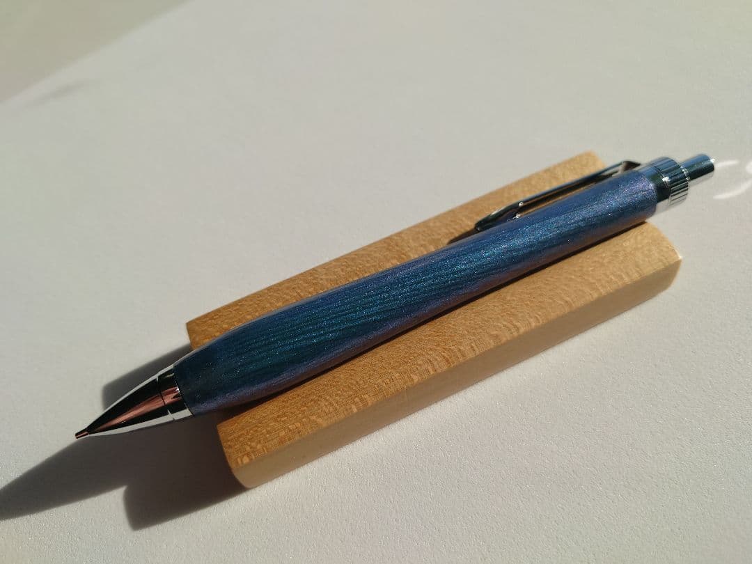 杉　シャープペンシル　浮造り　新うるし　変わり漆　拭き漆