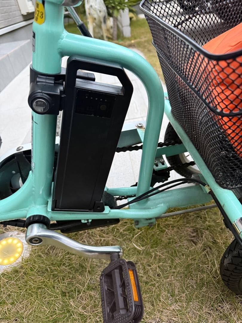 【大人・老人用】 三輪電動自転車ミムゴ グリーン アクティブプラス