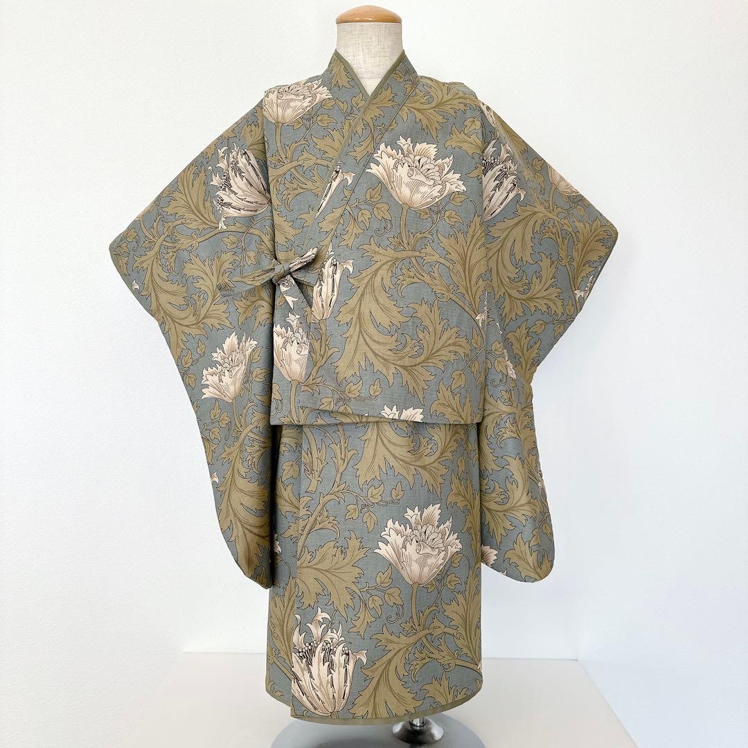 みみみ★［おまとめ］羽織袴3点セット&二部式着物ꕤハンドメイドꕤ七五三