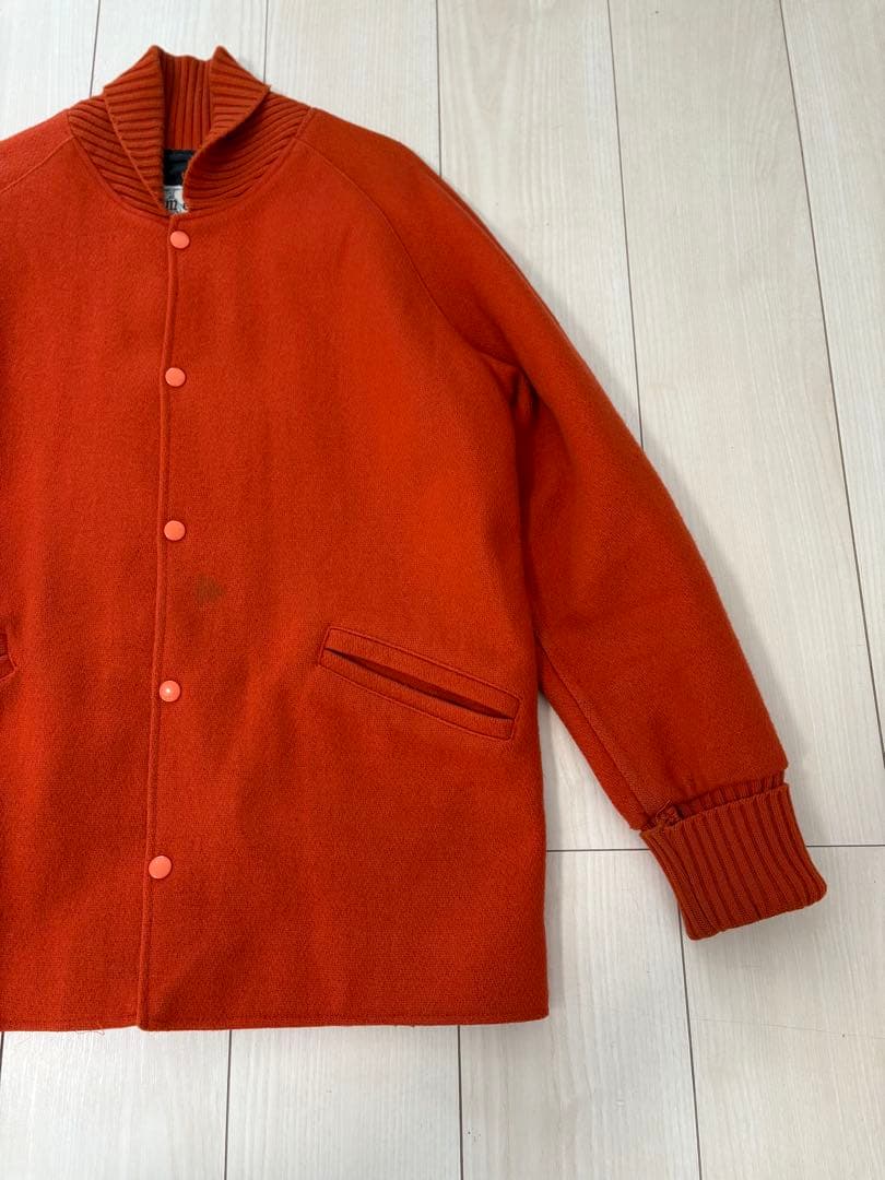 80s melton ウールジャケット スタジャン ファラオジャケット