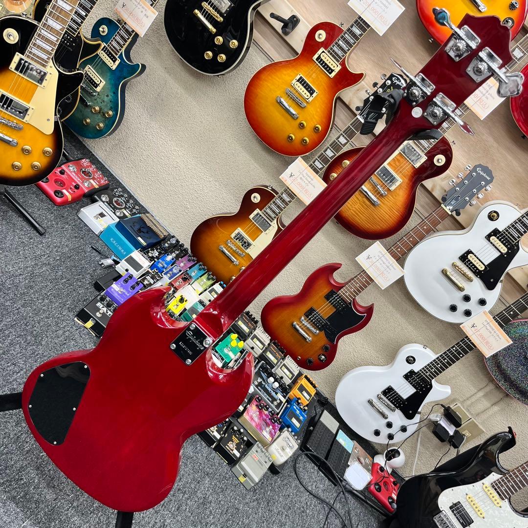 【10866】 Epiphone EB-0 SG ベース Cherry red