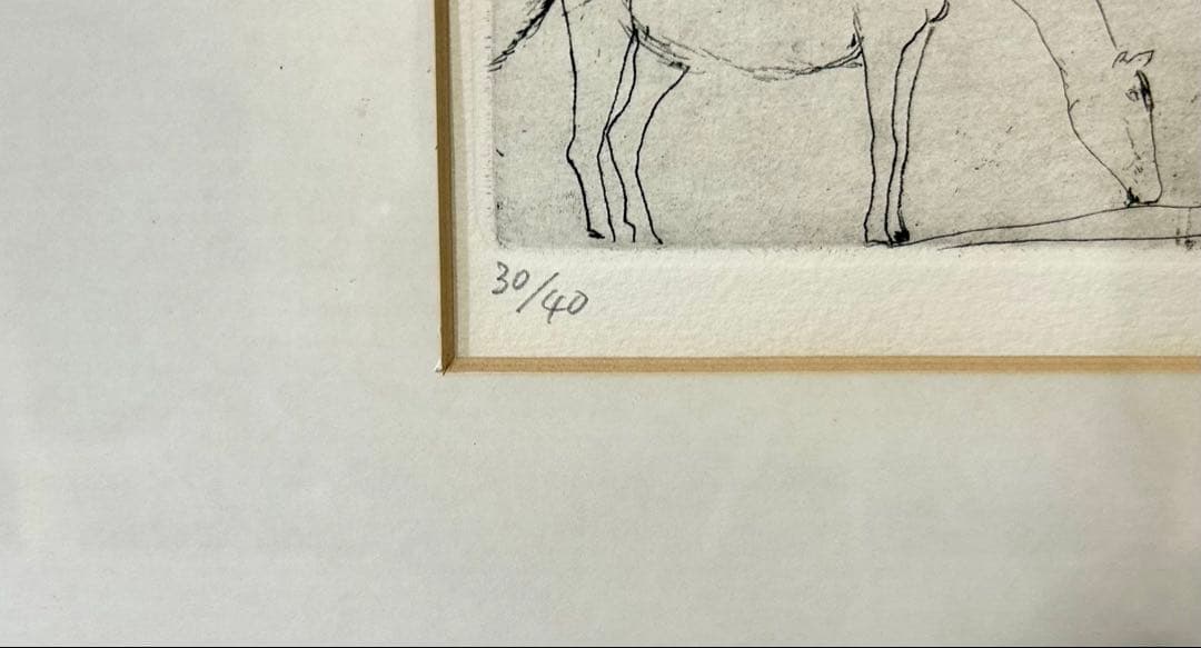 山本容子　銅版画　Oter Voices