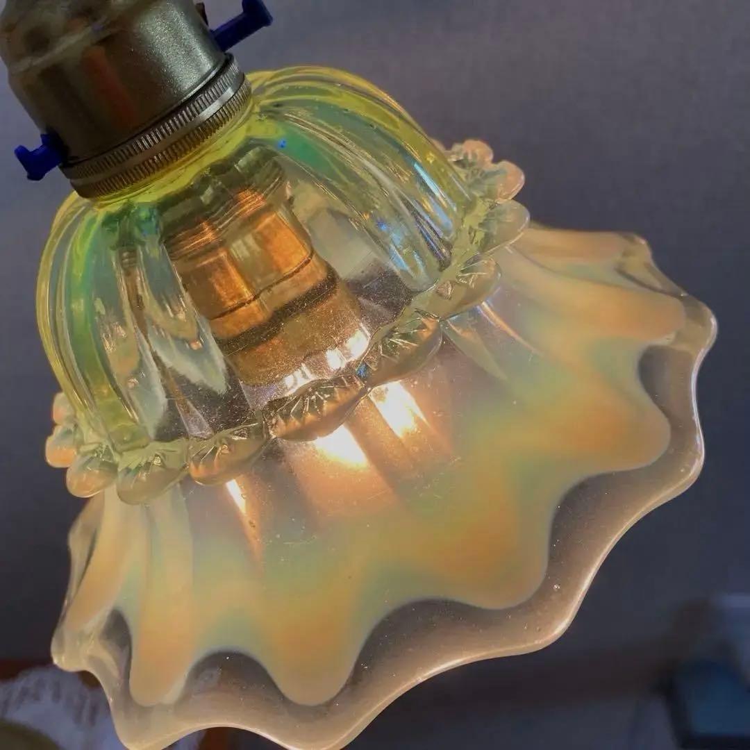 ヴァセリンガラス　【John Walsh】　シェードとランプスタンド　☆専用☆