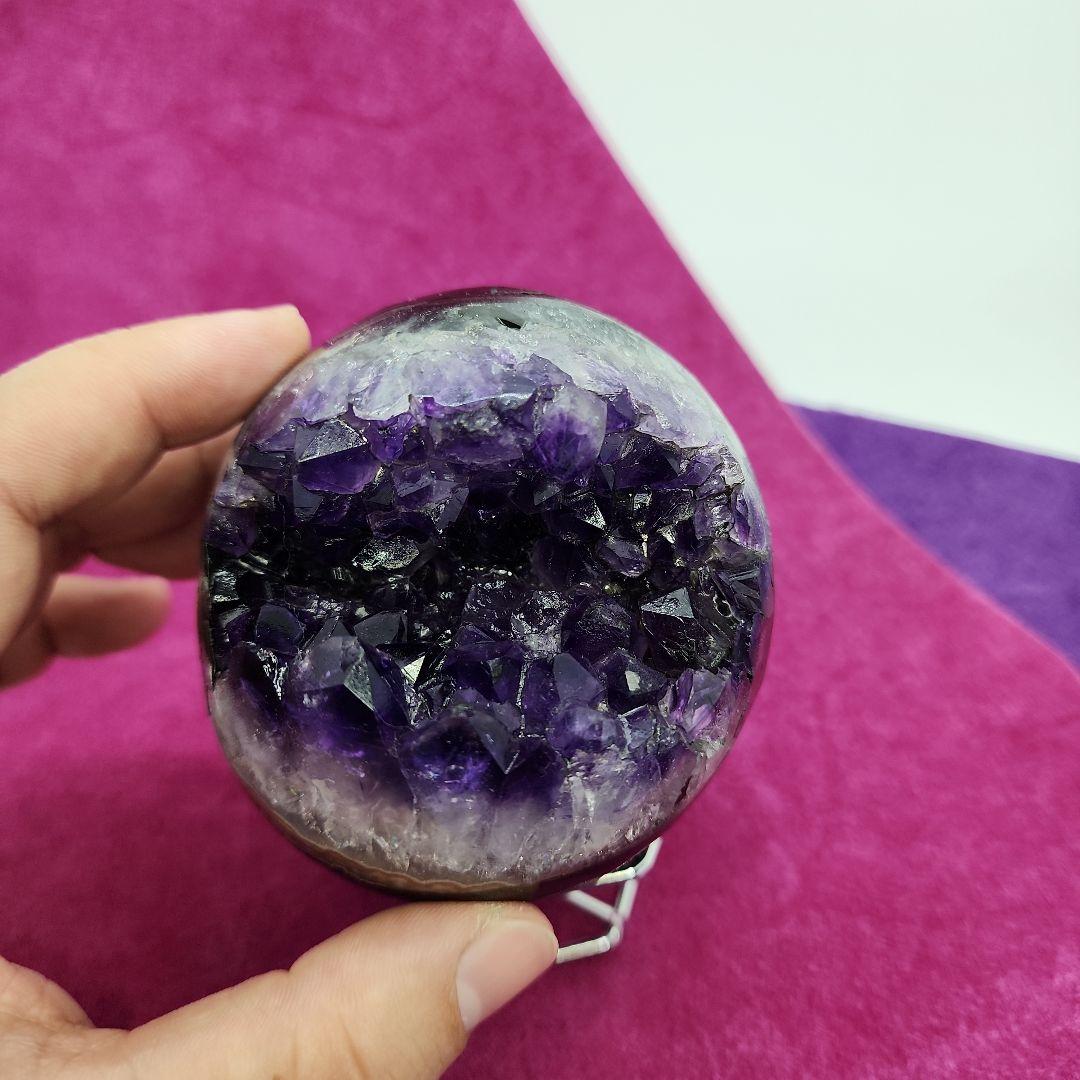 アメジスト天然石 笑口 スフィア