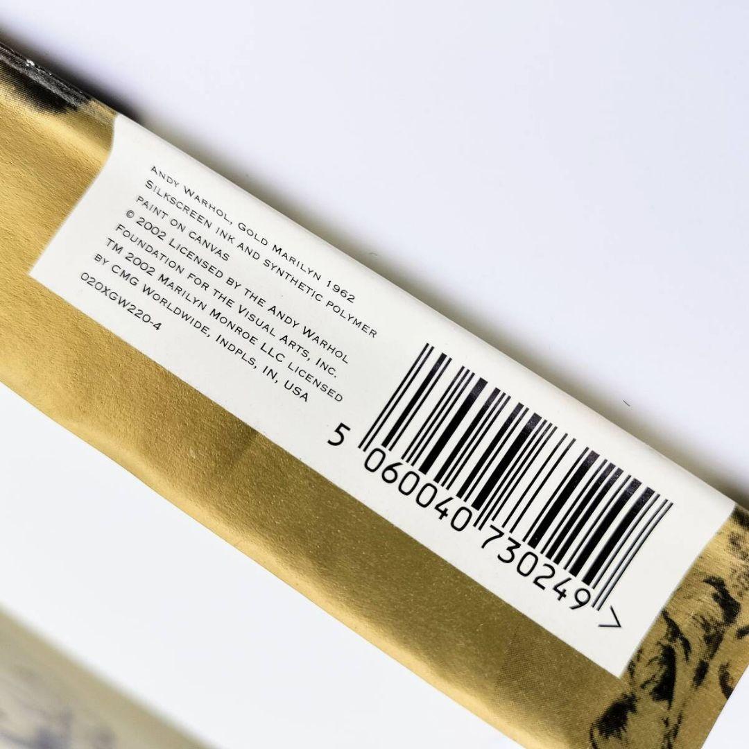 ANDY WARHOL 1962年 ゴールド・マリリン 金 ゴージャス ラッキー