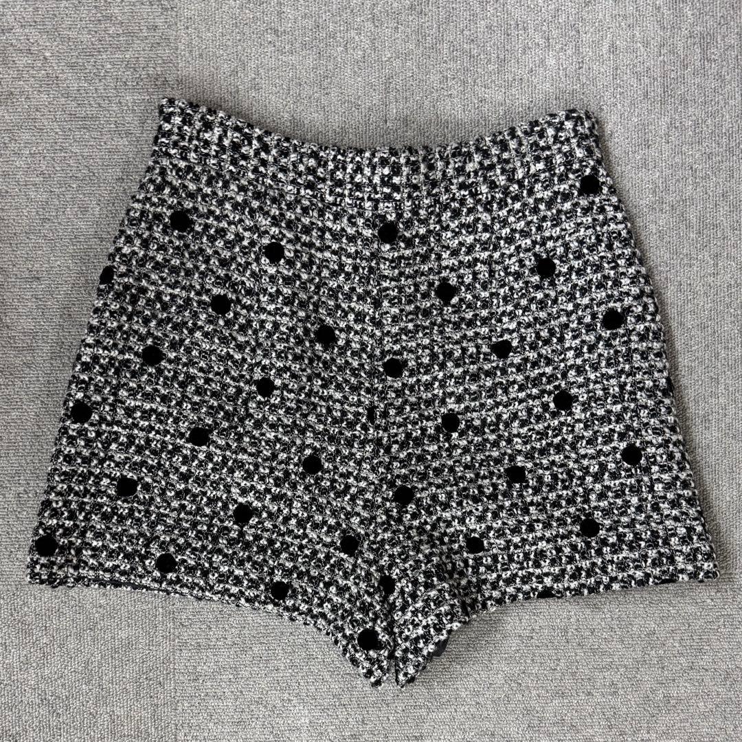 sheller ドットツイードレディキュロット【即日発送】