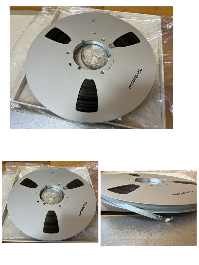 Technics テクニクス　10号　オープンリールテープ　6個セット