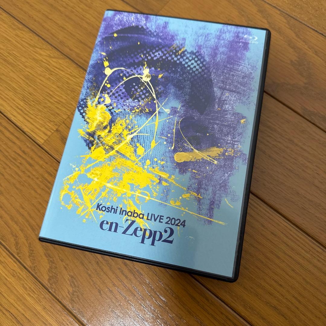 【DVD】Koshi Inaba LIVE 2024 en-Zepp訳ありセット