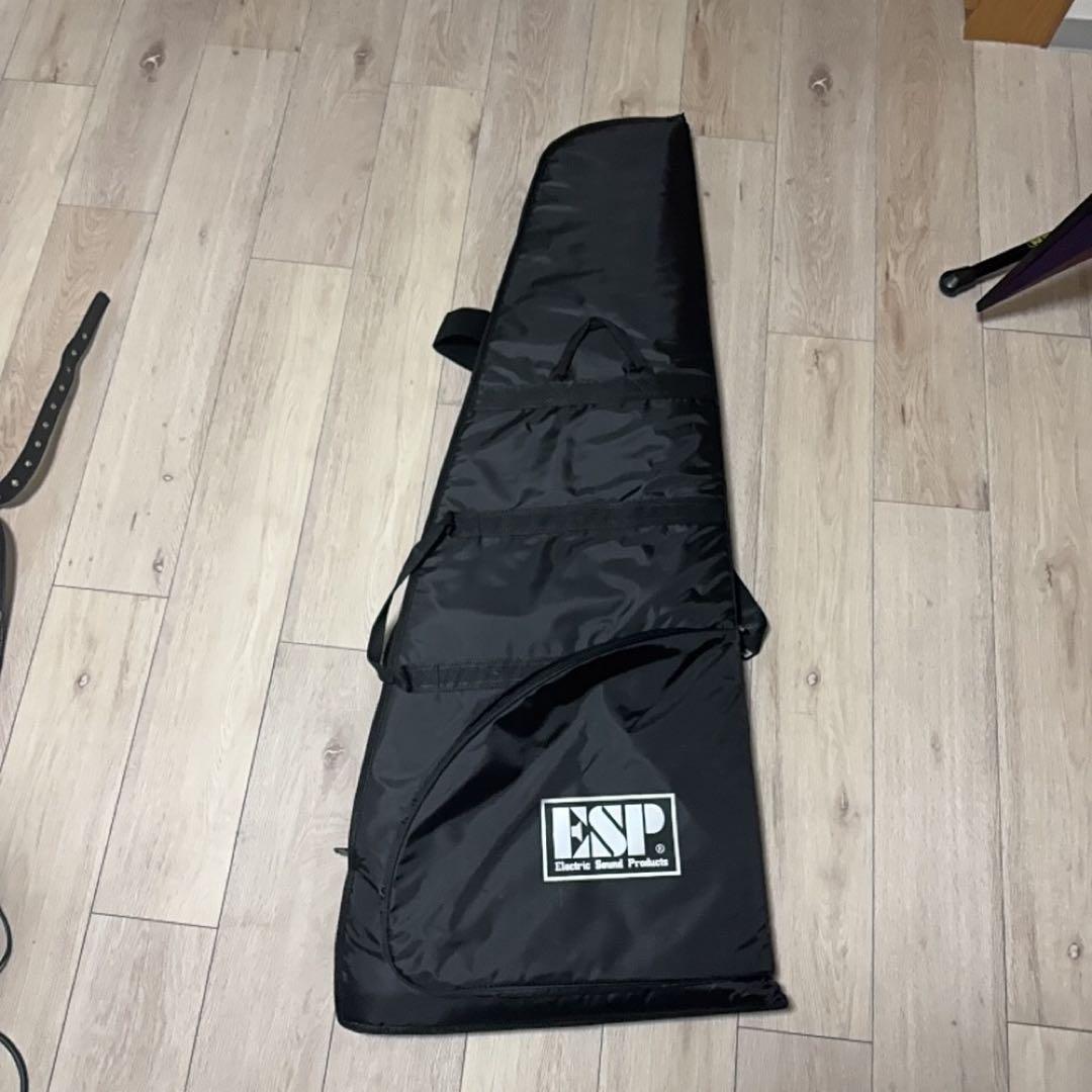 Arrow エレキギター Vシェイプ ESPケース付き