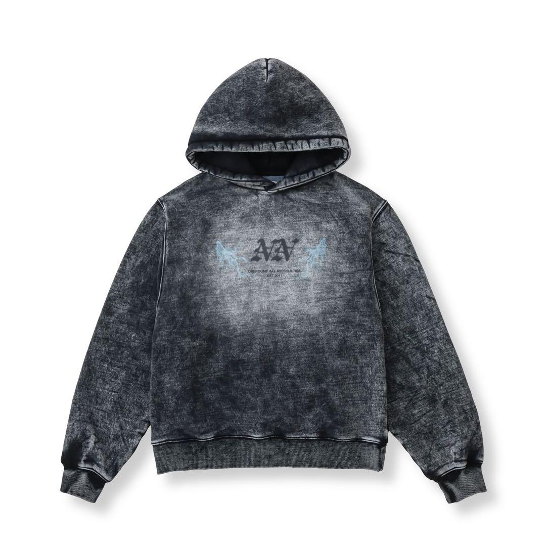 ミュージシャン NIL DUE / NIL UN Faded Bleach Hoodie