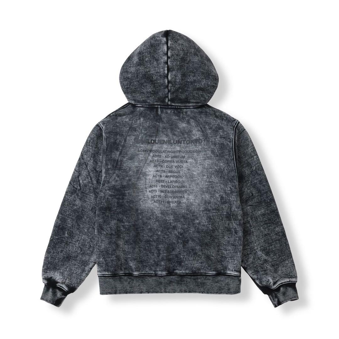 ミュージシャン NIL DUE / NIL UN Faded Bleach Hoodie