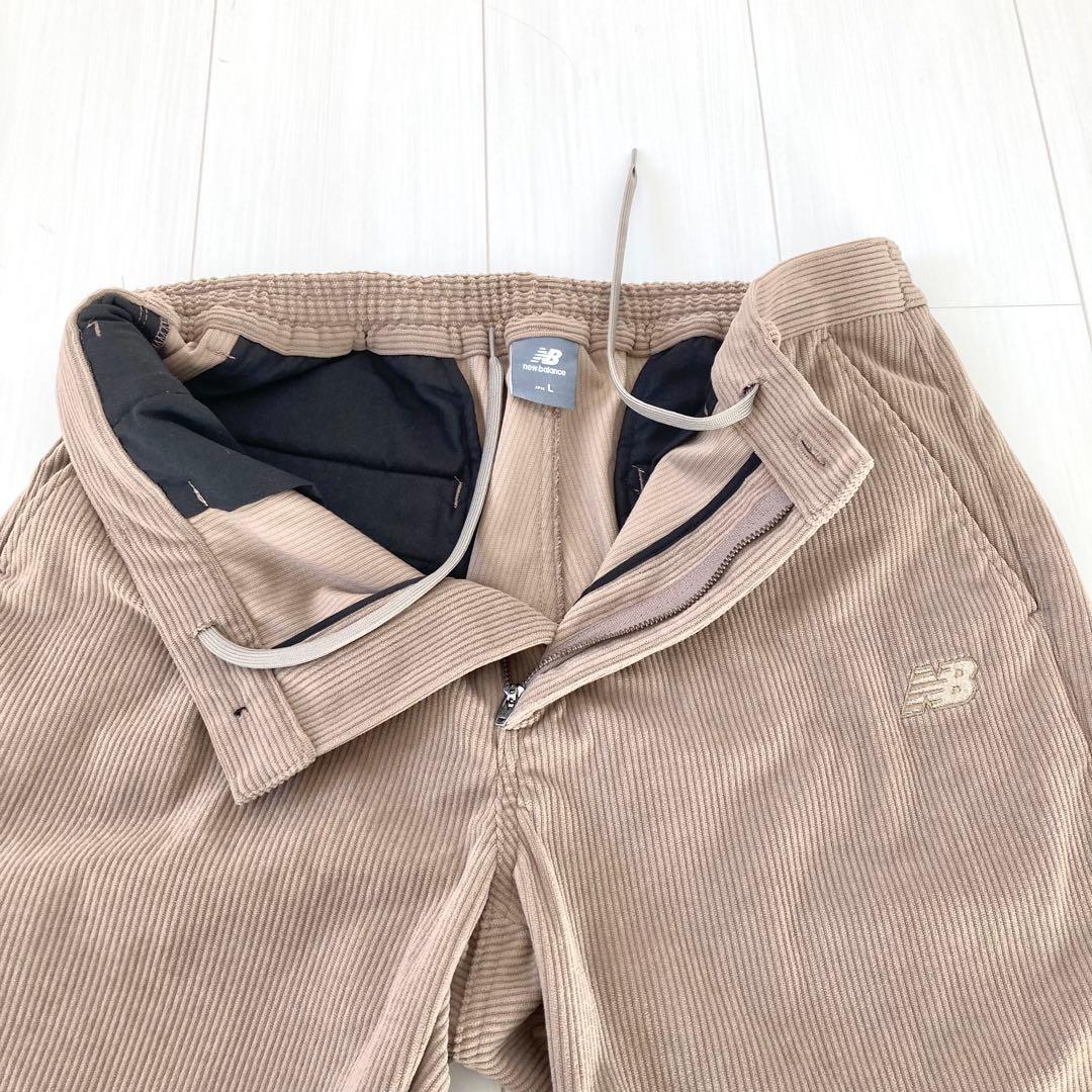 【美品】ニューバランス　コーデュロイジャケット　パンツ　ブラウン　L