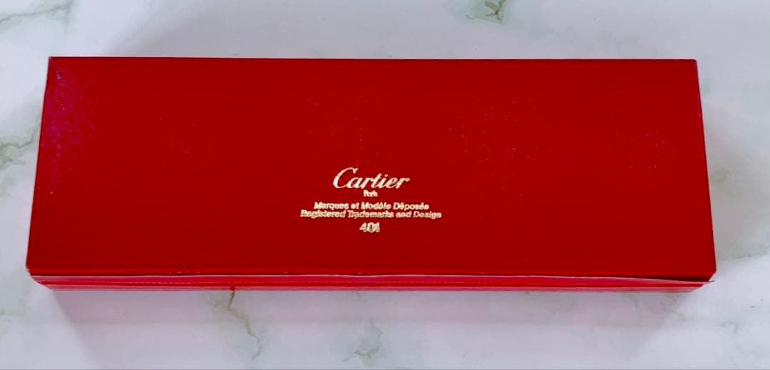 カルティエ トリニティ キャップ式ボールペン ゴールド