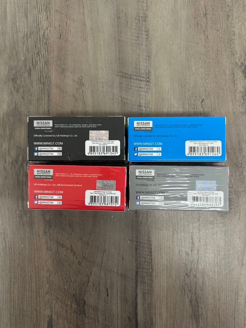 新品！未開封！LIBERTYWALK MINI GT ミニカー 4台セット