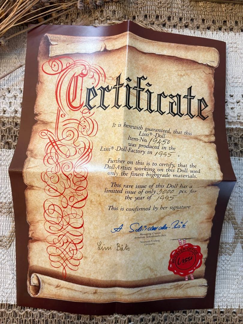 ドイツ　Preh-Werke リジードール　復刻版　限定