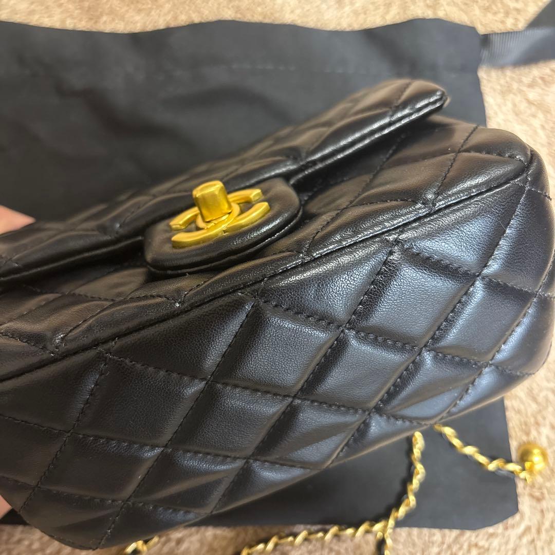 c*o様 ブラック レザー ショルダーバッグ　新品未使用