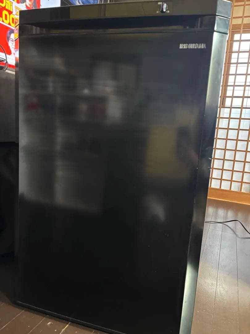 2021年製 アイリスオーヤマ ノンフロン冷凍庫 85L IUSD-9B-B